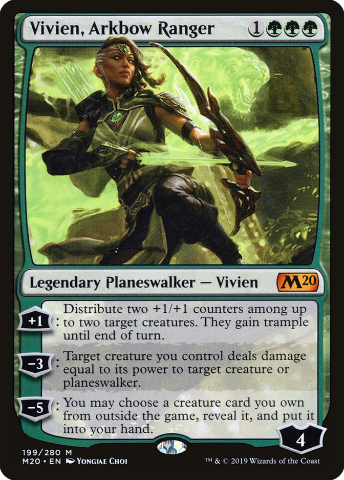 Vivien, Arkbow Ranger [Core Set 2020] | The Clever Kobold