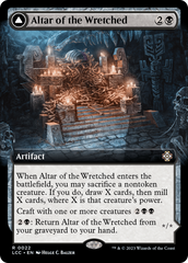 Altar of the Wretched // Wretched Bonemass (Extended Art) [The Lost Caverns of Ixalan Commander] | The Clever Kobold