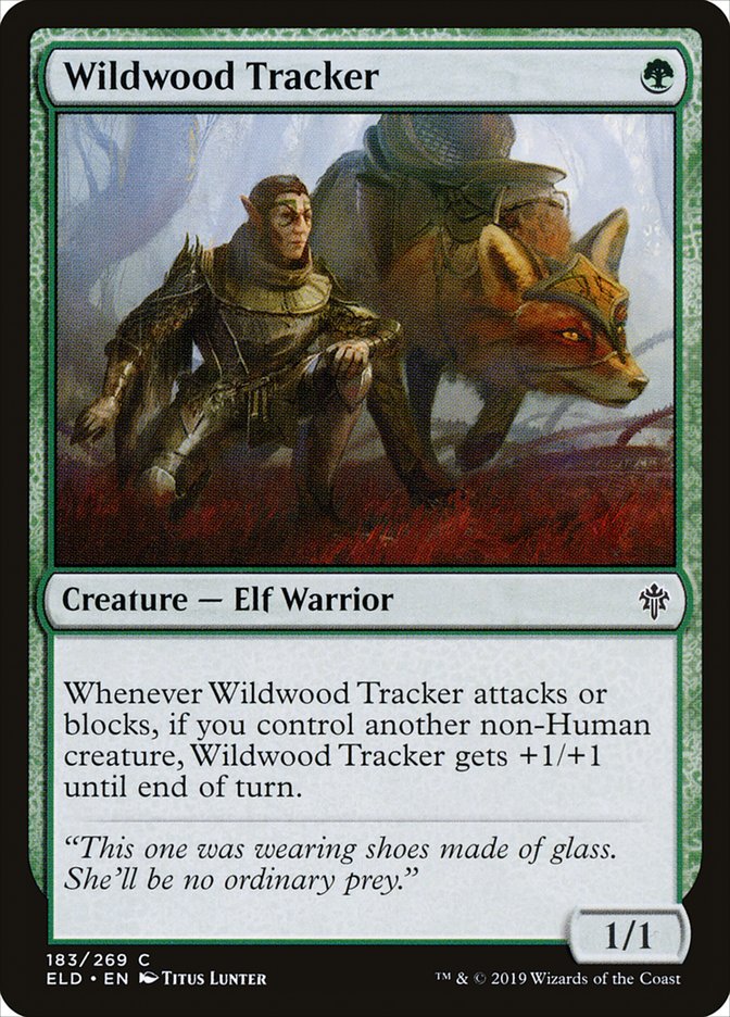 Wildwood Tracker [Throne of Eldraine] | The Clever Kobold