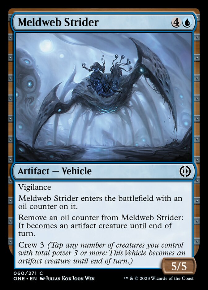 Meldweb Strider [Phyrexia: All Will Be One] | The Clever Kobold