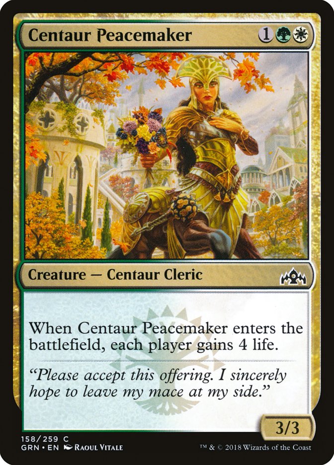 Centaur Peacemaker [Guilds of Ravnica] | The Clever Kobold