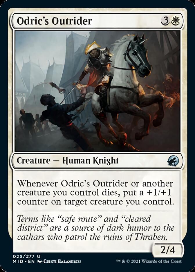 Odric's Outrider [Innistrad: Midnight Hunt] | The Clever Kobold