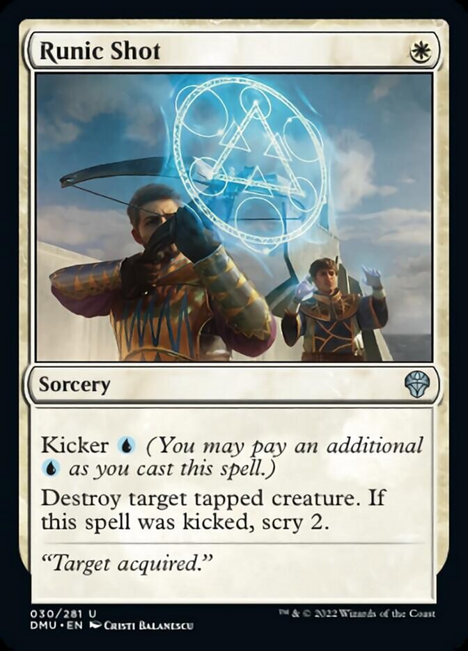 Runic Shot [Dominaria United] | The Clever Kobold