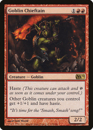 Goblin Chieftain [Magic 2012] | The Clever Kobold