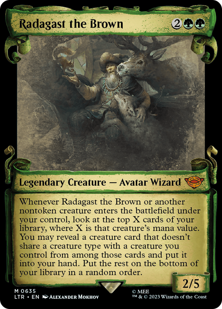 Radagast the Brown [The Lord of the Rings: Tales of Middle-Earth Showcase Scrolls] | The Clever Kobold