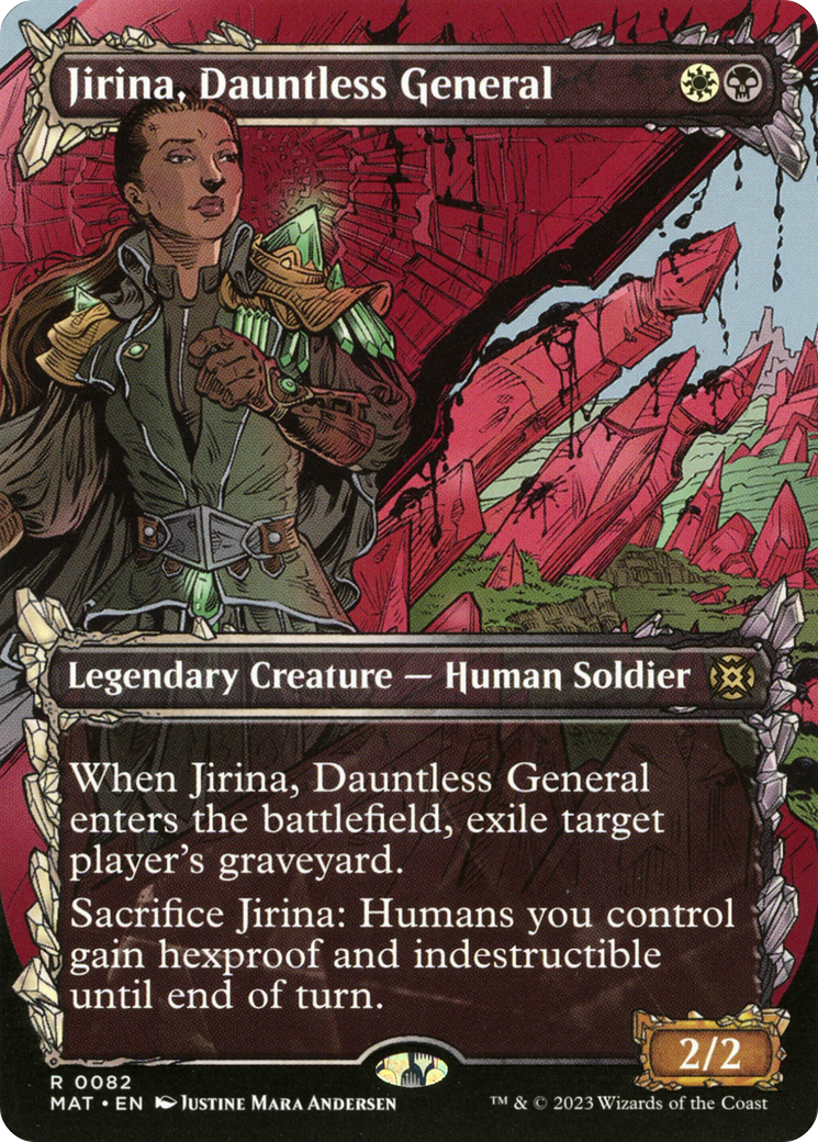 Jirina, Dauntless General (Showcase) [March of the Machine: The Aftermath] | The Clever Kobold