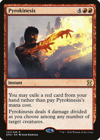 Pyrokinesis [Eternal Masters] | The Clever Kobold