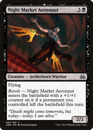 Night Market Aeronaut [Aether Revolt] | The Clever Kobold