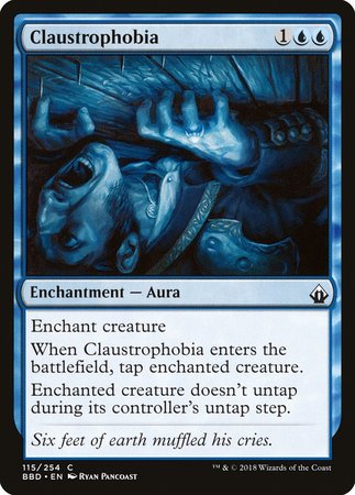 Claustrophobia [Battlebond] | The Clever Kobold