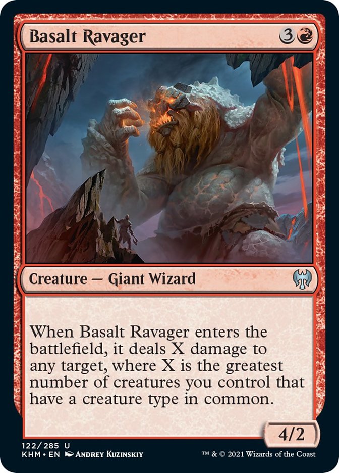 Basalt Ravager [Kaldheim] | The Clever Kobold