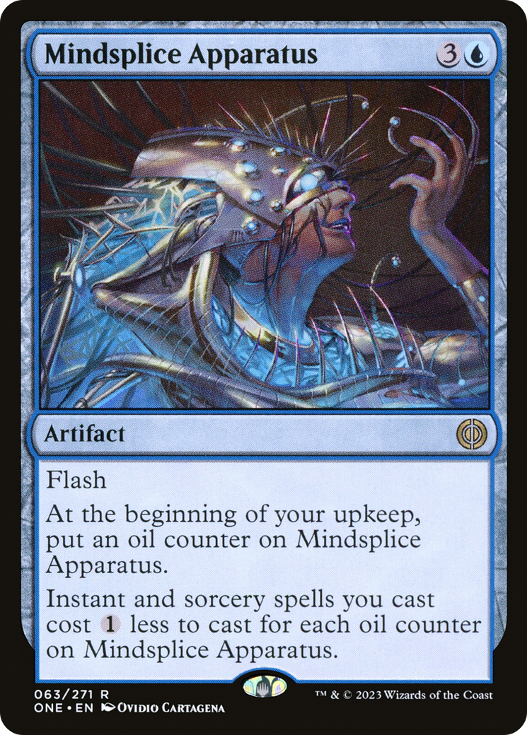 Mindsplice Apparatus [Phyrexia: All Will Be One] | The Clever Kobold