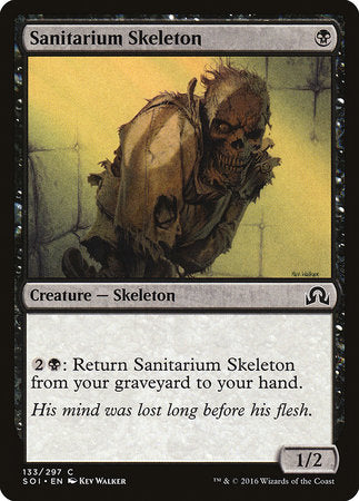 Sanitarium Skeleton [Shadows over Innistrad] | The Clever Kobold