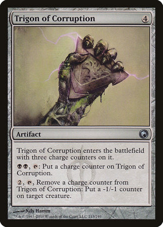 Trigon of Corruption [Scars of Mirrodin] | The Clever Kobold
