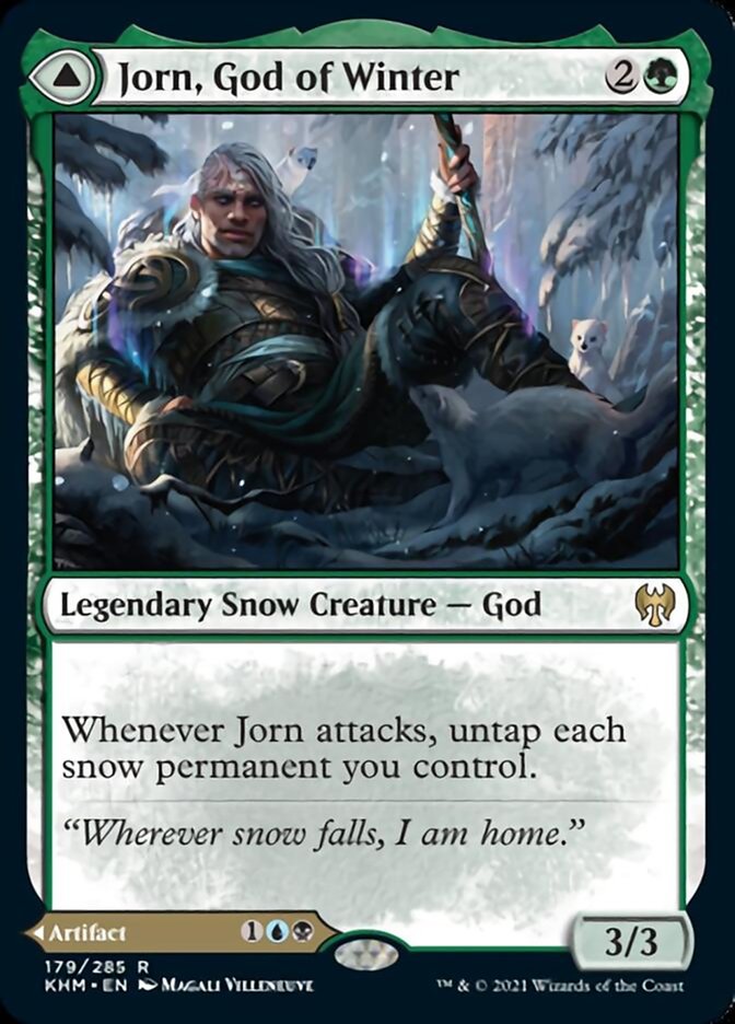 Jorn, God of Winter // Kaldring, the Rimestaff [Kaldheim] | The Clever Kobold