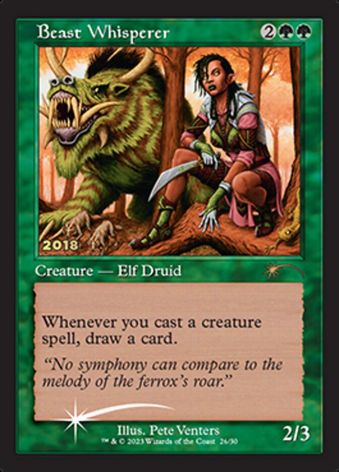 Beast Whisperer [30th Anniversary Promos] | The Clever Kobold