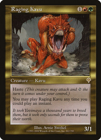 Raging Kavu [Invasion] | The Clever Kobold