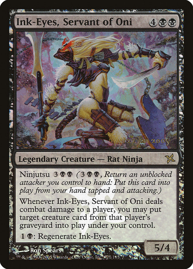 Ink-Eyes, Servant of Oni [Betrayers of Kamigawa Promos] | The Clever Kobold