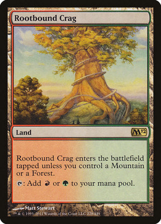 Rootbound Crag [Magic 2012] | The Clever Kobold