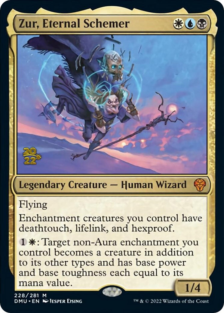 Zur, Eternal Schemer [Dominaria United Prerelease Promos] | The Clever Kobold