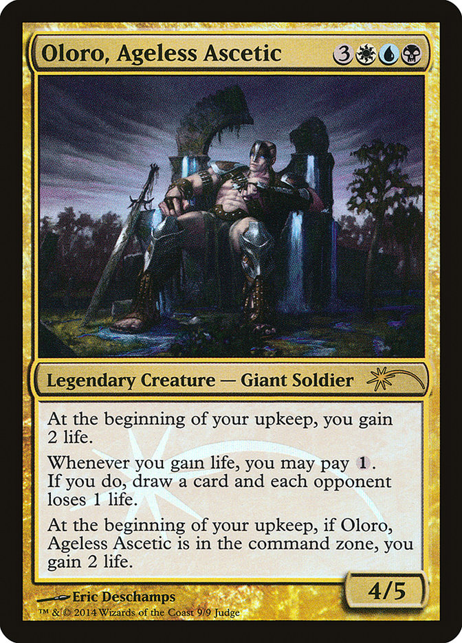 Oloro, Ageless Ascetic [Judge Gift Cards 2014] | The Clever Kobold