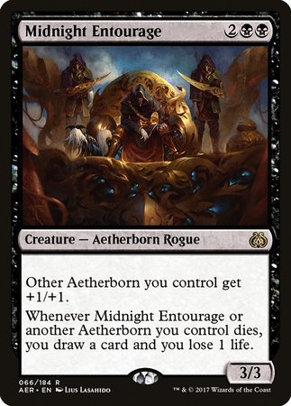 Midnight Entourage [Aether Revolt] | The Clever Kobold