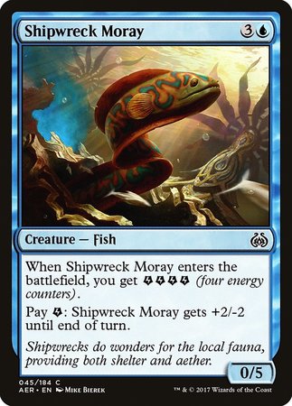 Shipwreck Moray [Aether Revolt] | The Clever Kobold