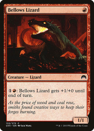 Bellows Lizard [Magic Origins] | The Clever Kobold