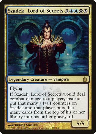 Szadek, Lord of Secrets [Ravnica: City of Guilds] | The Clever Kobold