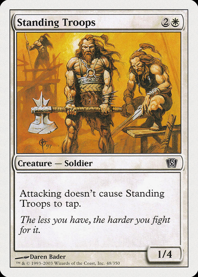 Standing Troops [Eighth Edition] | The Clever Kobold