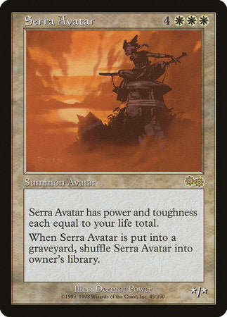 Serra Avatar [Urza's Saga] | The Clever Kobold