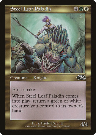 Steel Leaf Paladin [Planeshift] | The Clever Kobold