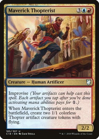 Maverick Thopterist [Commander 2018] | The Clever Kobold