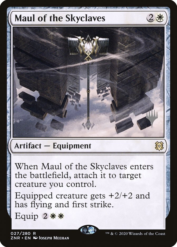 Maul of the Skyclaves (Promo Pack) [Zendikar Rising Promos] | The Clever Kobold