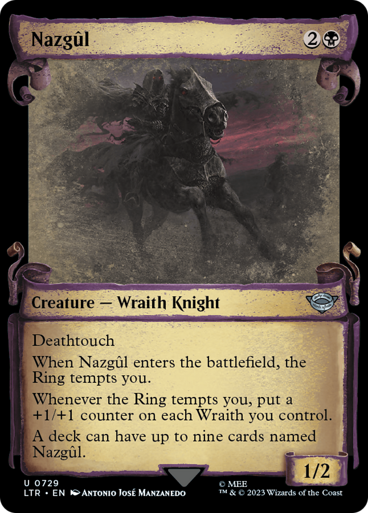 Nazgul (0729) [The Lord of the Rings: Tales of Middle-Earth Showcase Scrolls] | The Clever Kobold