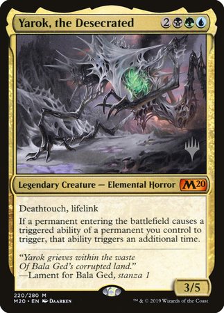 Yarok, the Desecrated [Core Set 2020 Promos] | The Clever Kobold