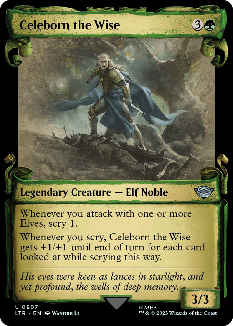 Celeborn the Wise [The Lord of the Rings: Tales of Middle-Earth Showcase Scrolls] | The Clever Kobold