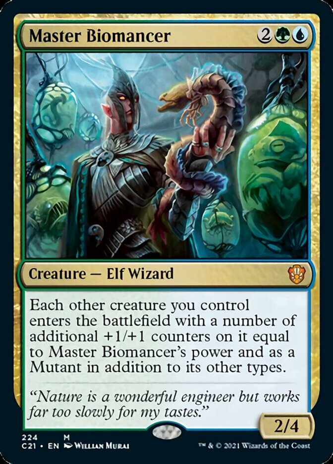 Master Biomancer [Commander 2021] | The Clever Kobold