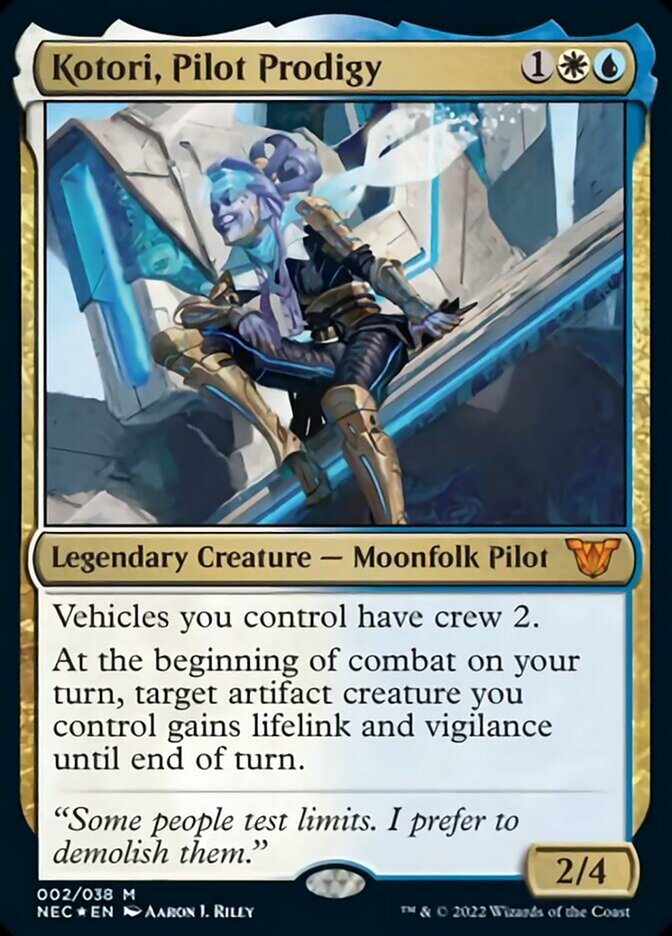 Kotori, Pilot Prodigy [Kamigawa: Neon Dynasty Commander] | The Clever Kobold