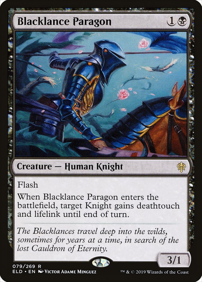 Blacklance Paragon [Throne of Eldraine] | The Clever Kobold