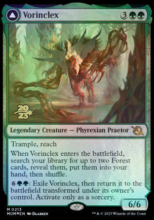 Vorinclex // The Grand Evolution [March of the Machine Prerelease Promos] | The Clever Kobold