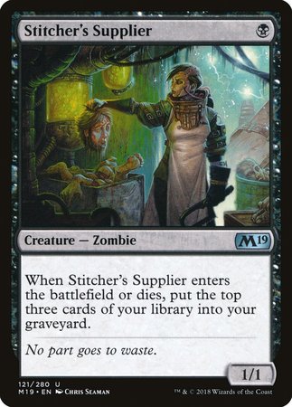 Stitcher's Supplier [Core Set 2019] | The Clever Kobold