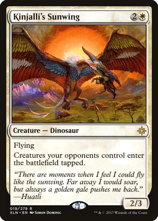 Kinjalli's Sunwing [Ixalan] | The Clever Kobold