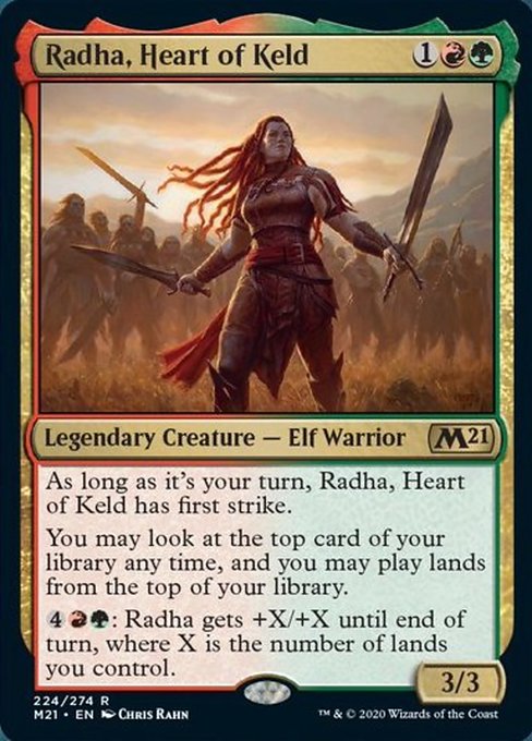 Radha, Heart of Keld [Core Set 2021] | The Clever Kobold