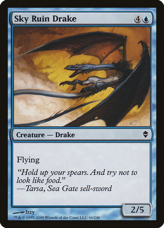 Sky Ruin Drake [Zendikar] | The Clever Kobold