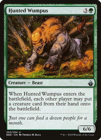 Hunted Wumpus [Battlebond] | The Clever Kobold