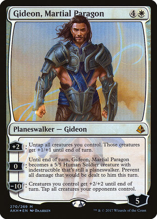 Gideon, Martial Paragon [Amonkhet] | The Clever Kobold
