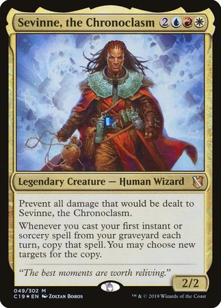 Sevinne, the Chronoclasm [Commander 2019] | The Clever Kobold