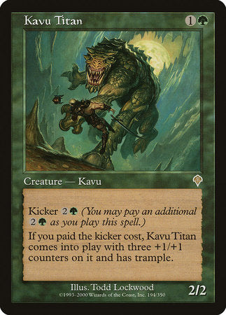 Kavu Titan [Invasion] | The Clever Kobold