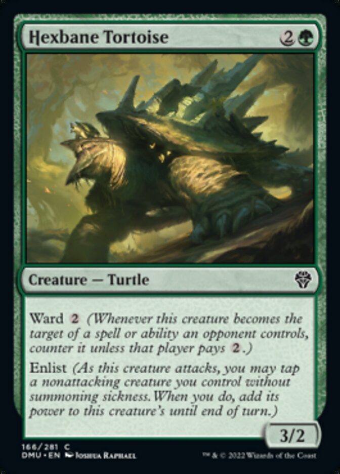 Hexbane Tortoise [Dominaria United] | The Clever Kobold