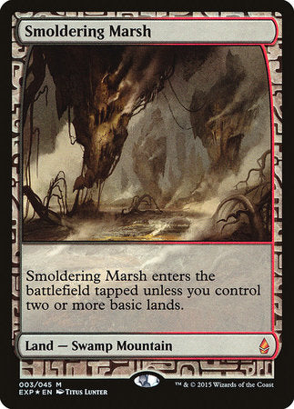 Smoldering Marsh [Zendikar Expeditions] | The Clever Kobold